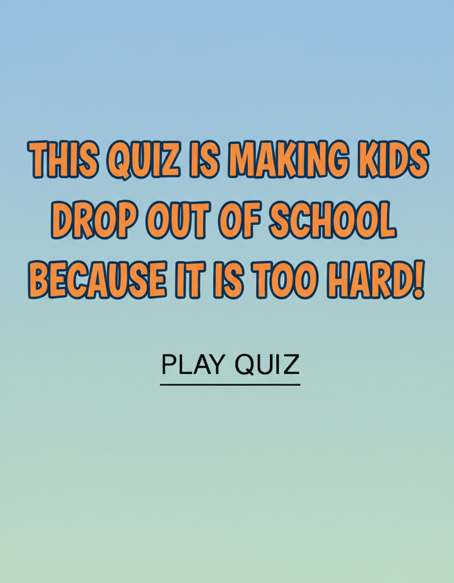 Show us you didn't drop out of school!