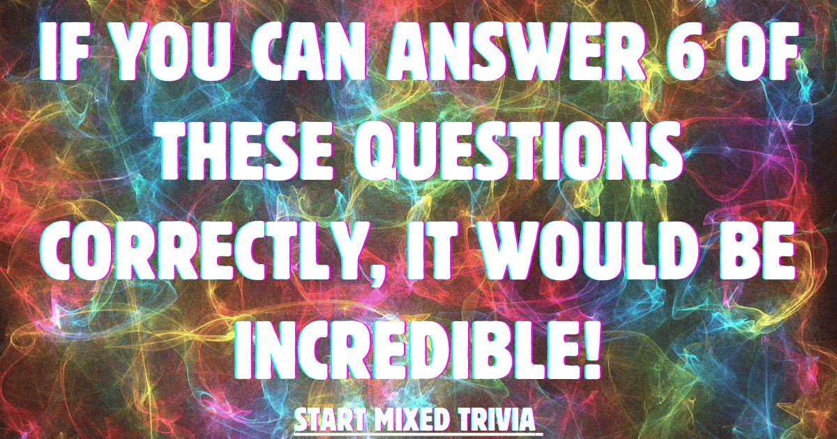 Amazing Trivia Quiz