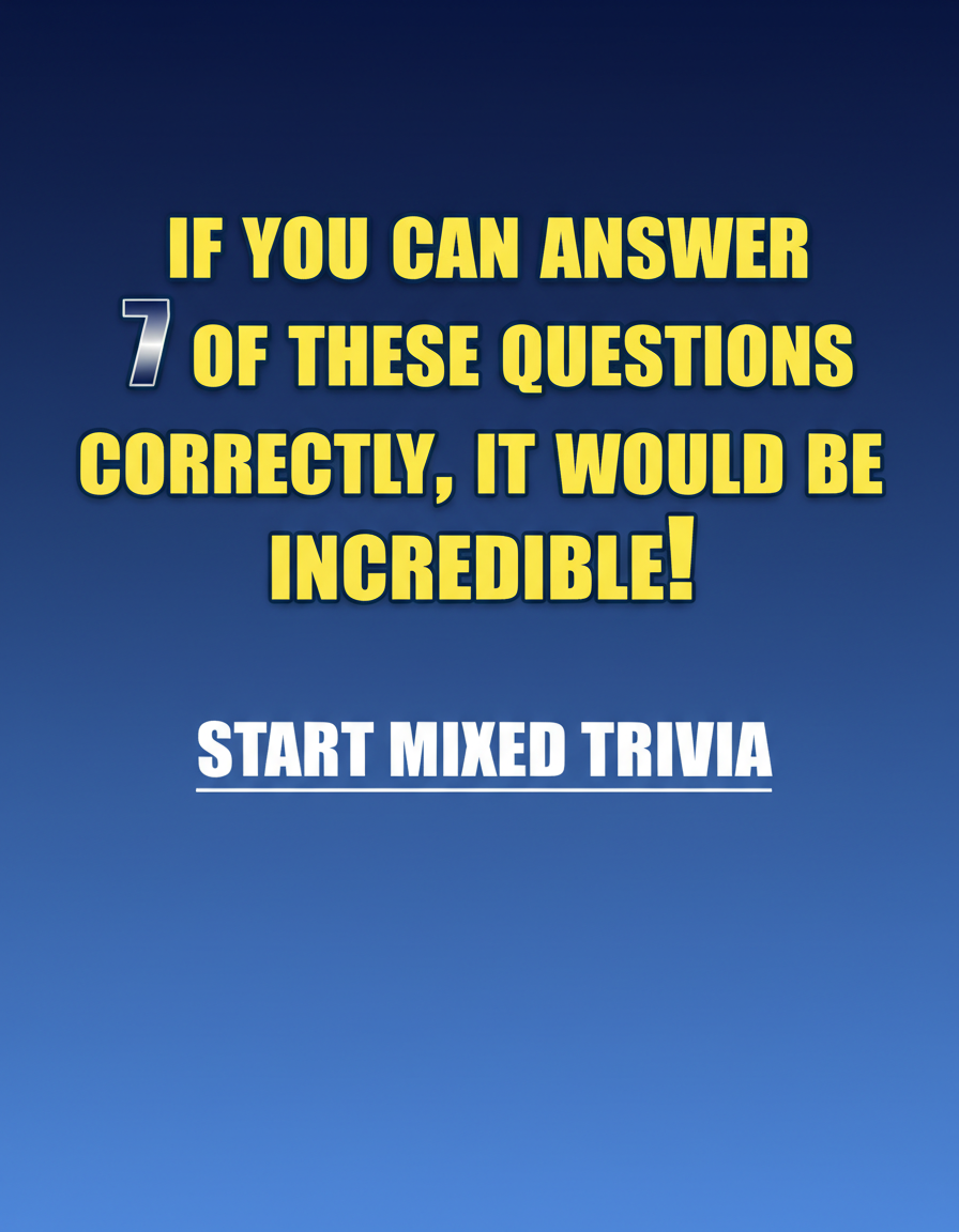 Amazing Trivia Quiz