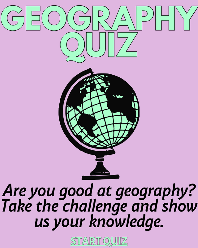Test your geography knowledge now!
