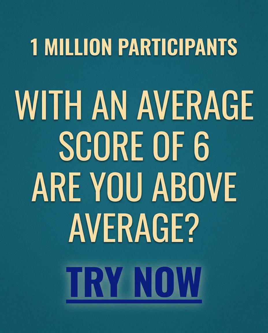 Are you above average?
