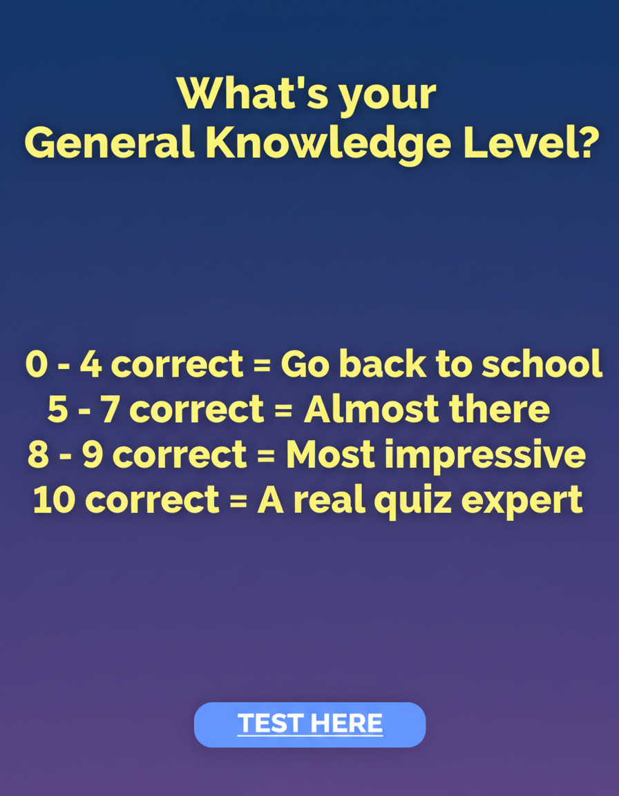General Knowledge Level Test