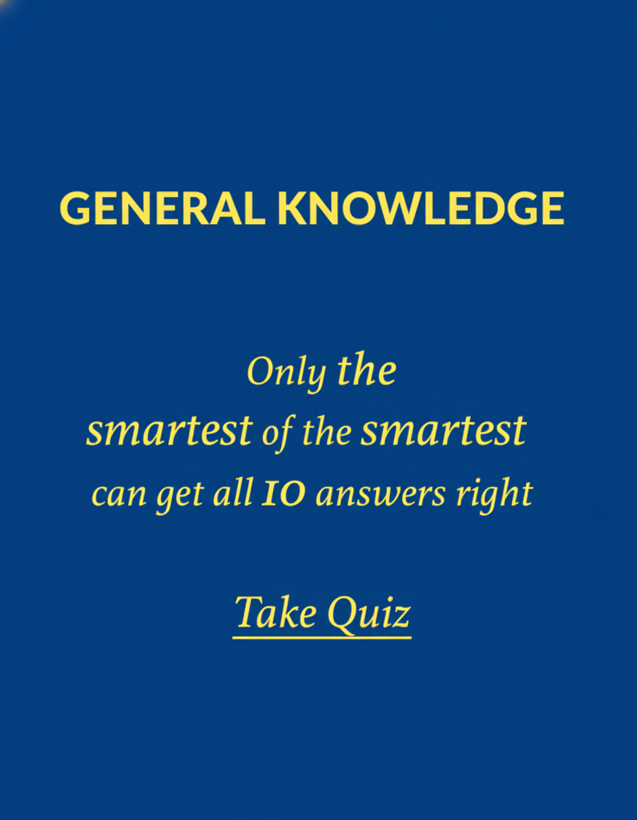 How Smart Are You? Find Out With This Quiz!
