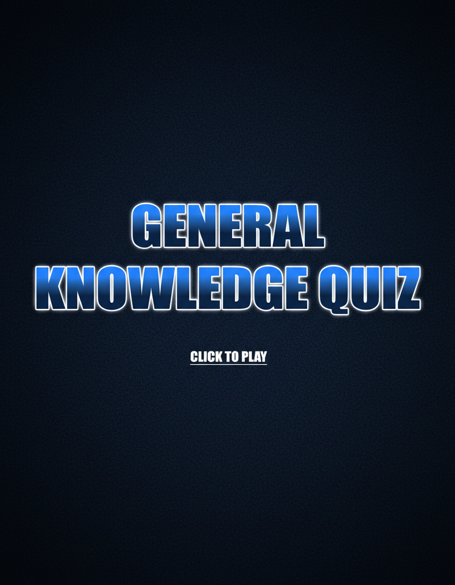 General Knowledge Quiz