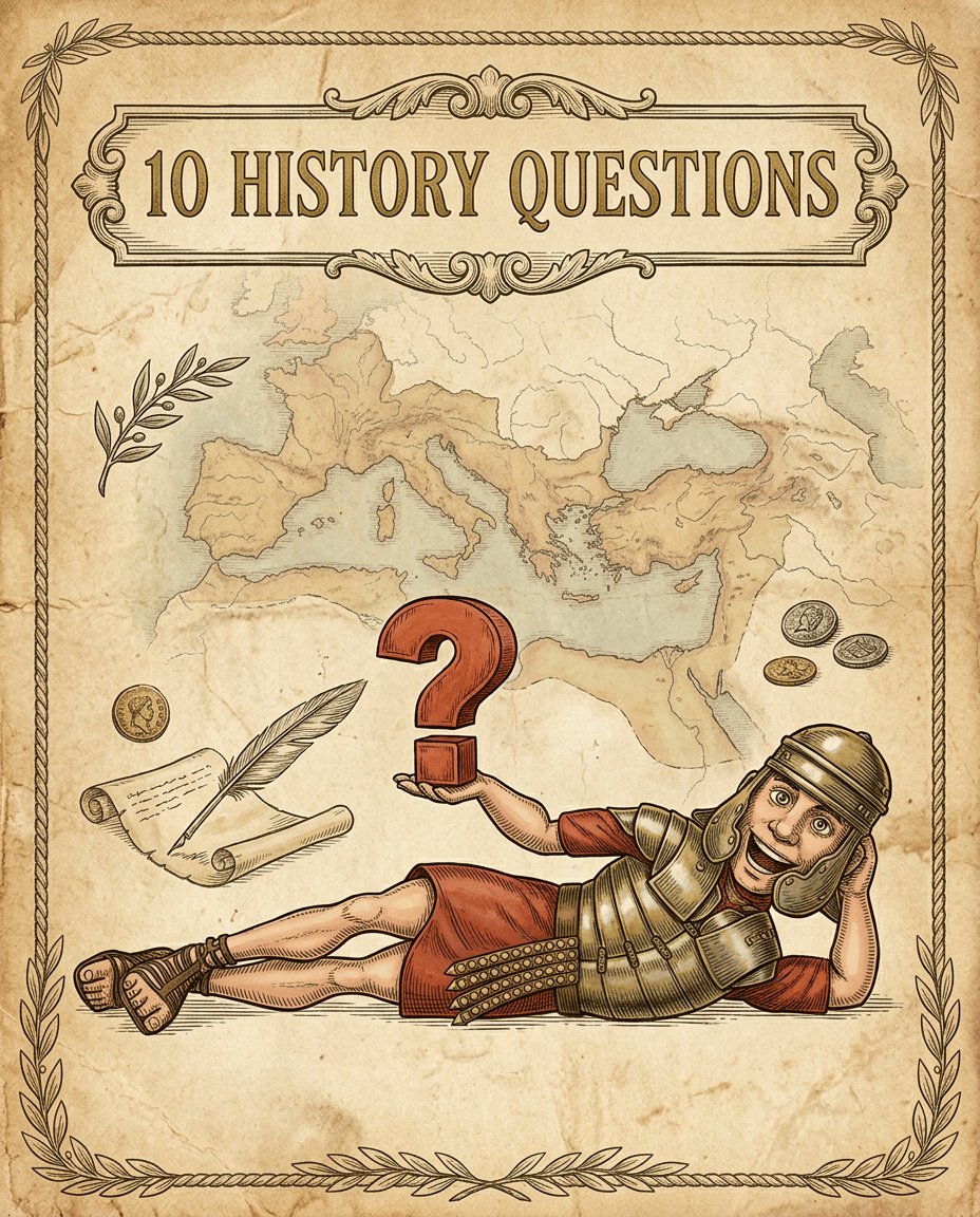 History Questions: 10'