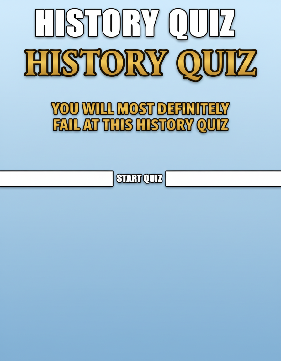 History Quiz