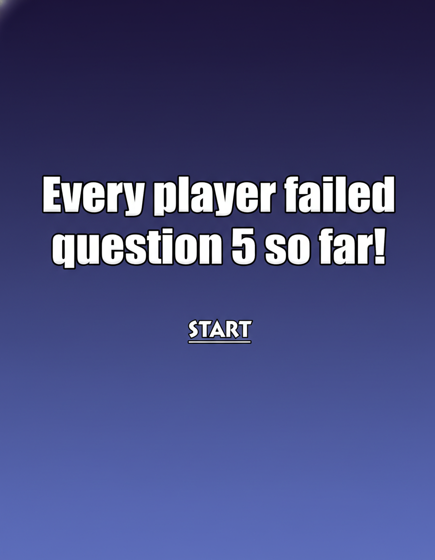 Challenging Knowledge Trivia