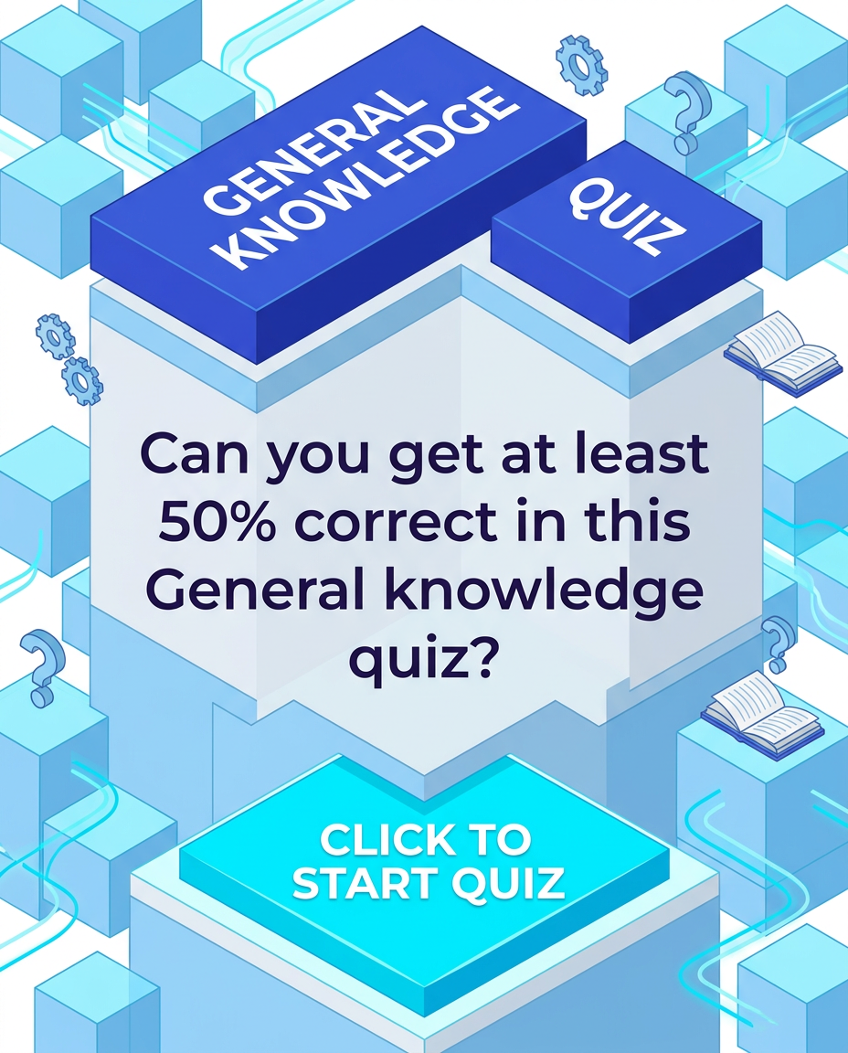 Are you able to get 50% correct in this General Knowledge quiz? Share