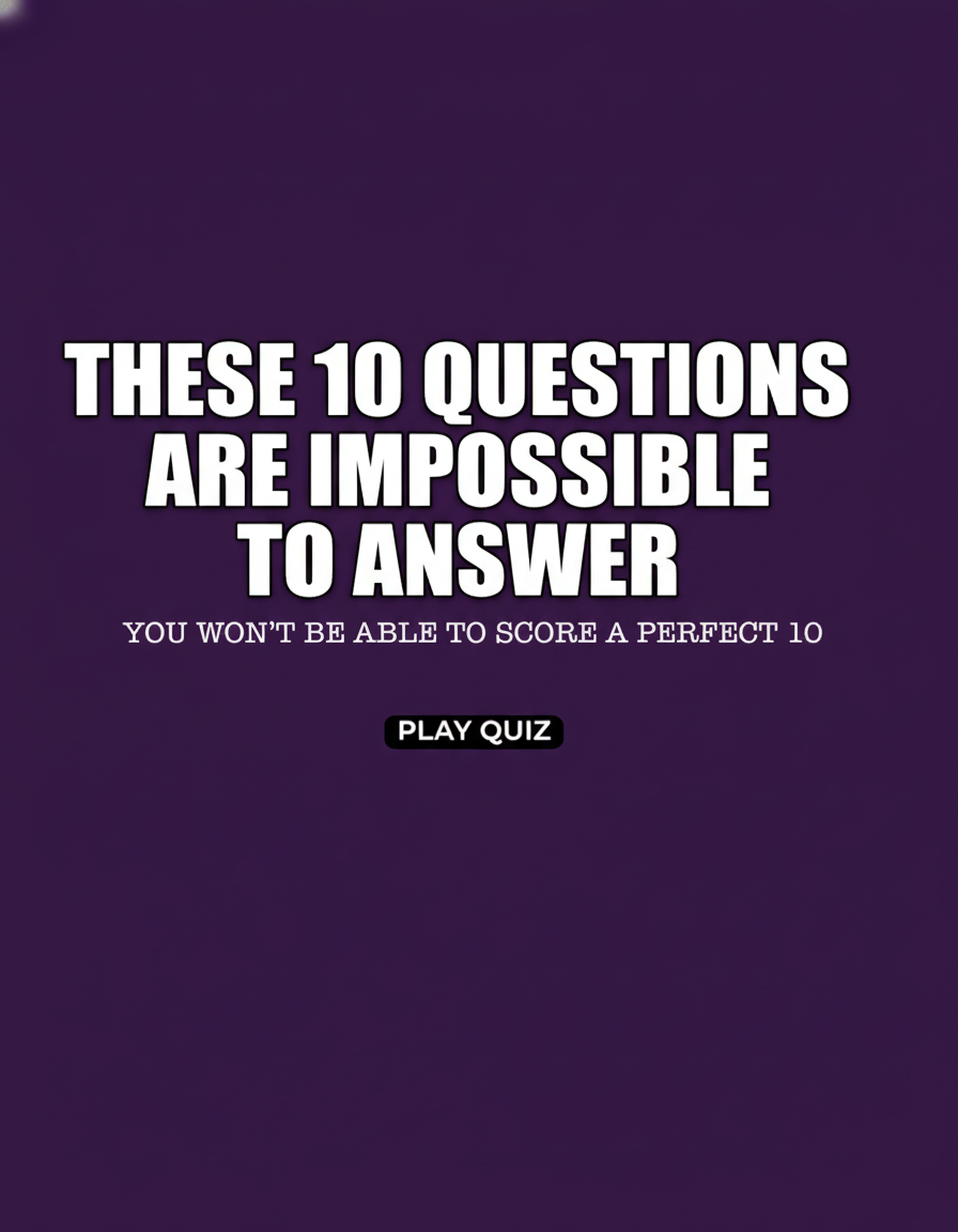 Mixed Trivia Quiz