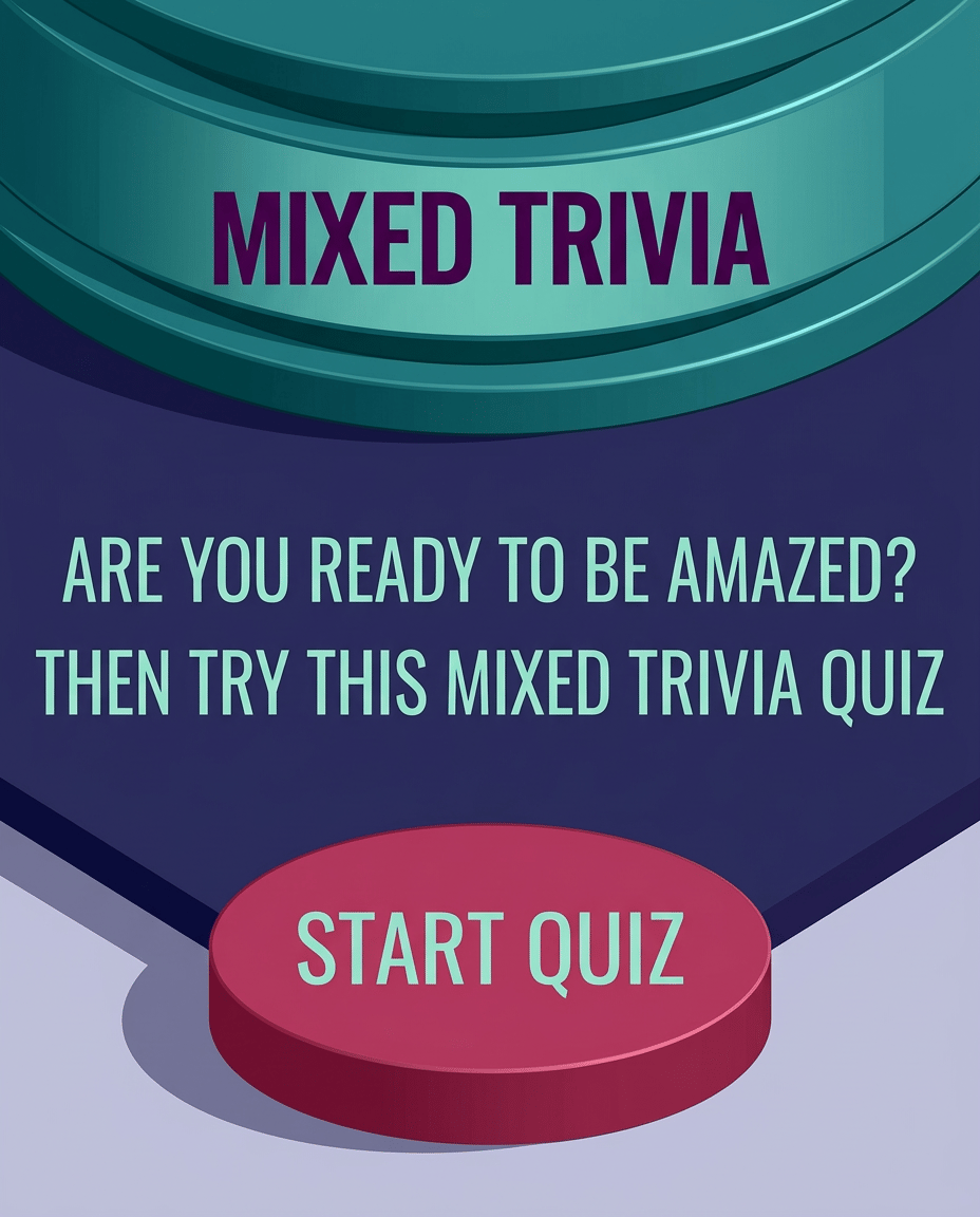 Trivia Quiz with a Mix of Questions