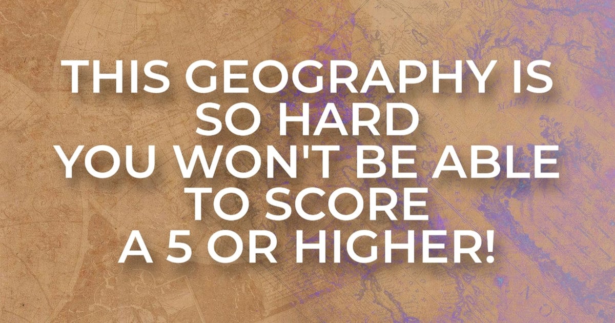 Quiz on Fresh Geography