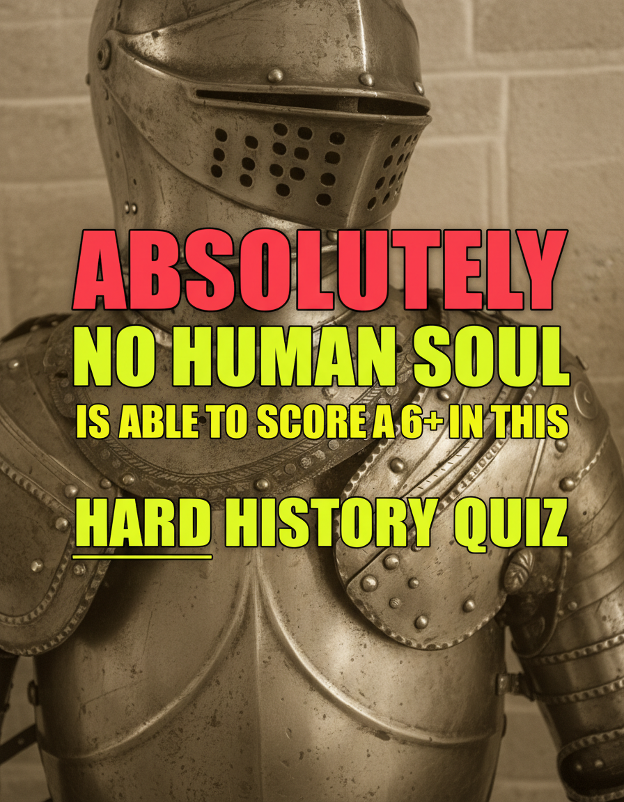 HARD History Quiz