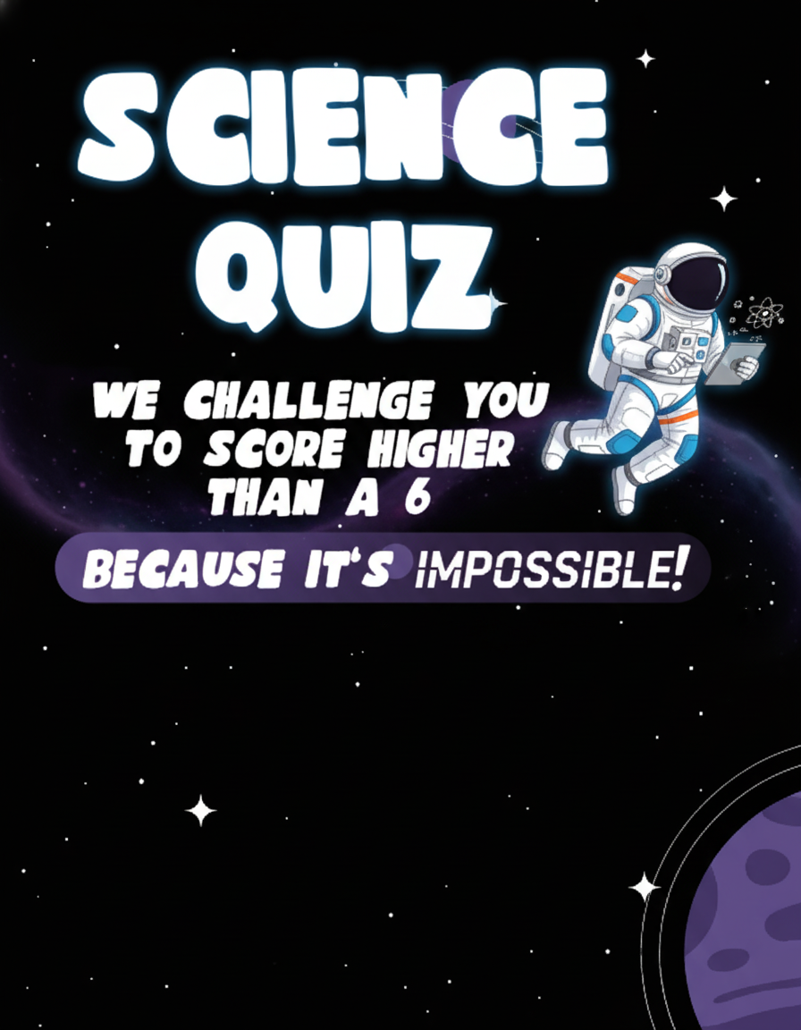 Challenging Science Quiz