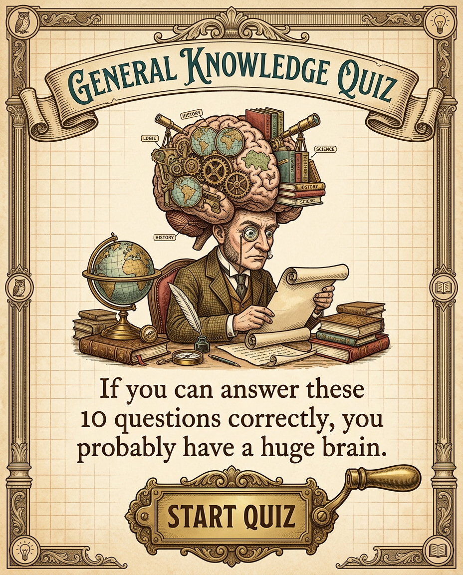 Do you have a huge brain? Test how big it is with this fun general