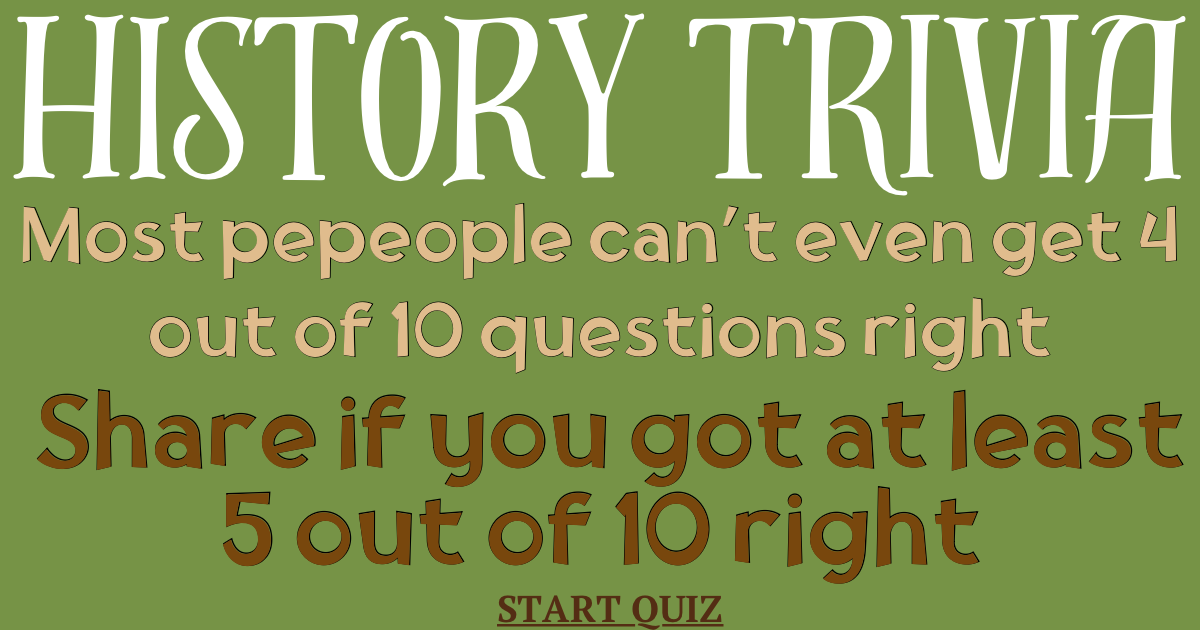 10 hard questions about History
