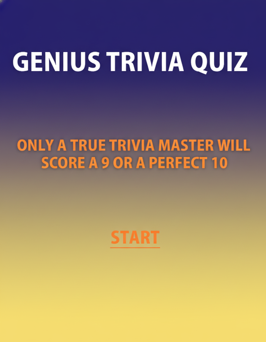 Are you a true trivia master?