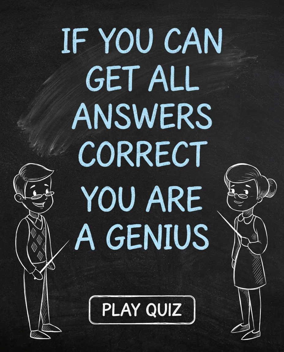 Are you going to be THE genius?