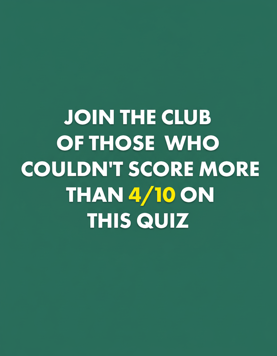 Quiz of Trivia