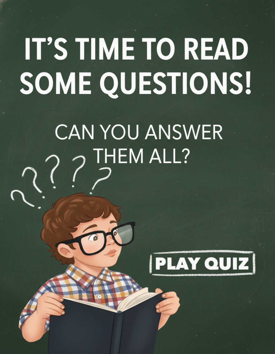 Let's start reading the questions now!