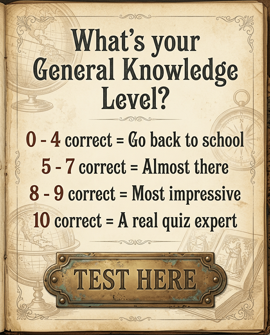 What's your General Knowledge Level?