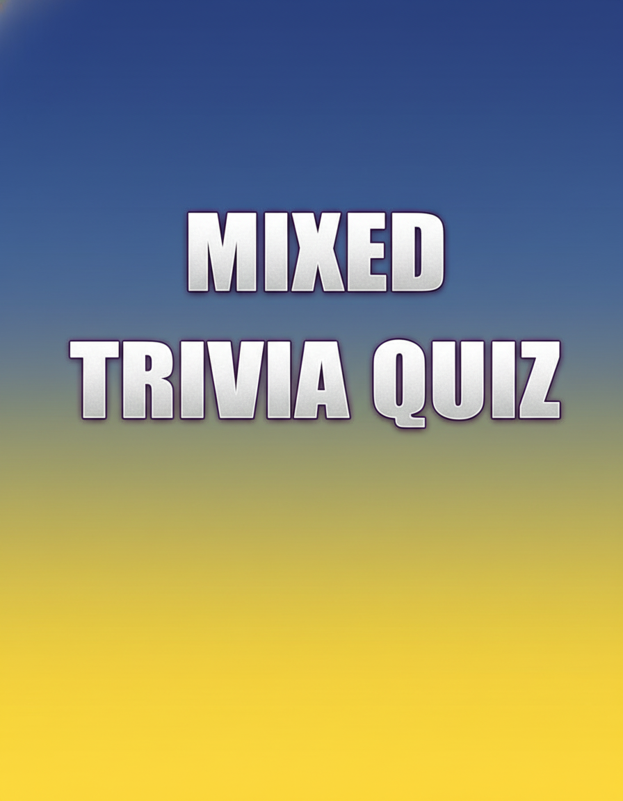 Mixed Trivia Quiz
