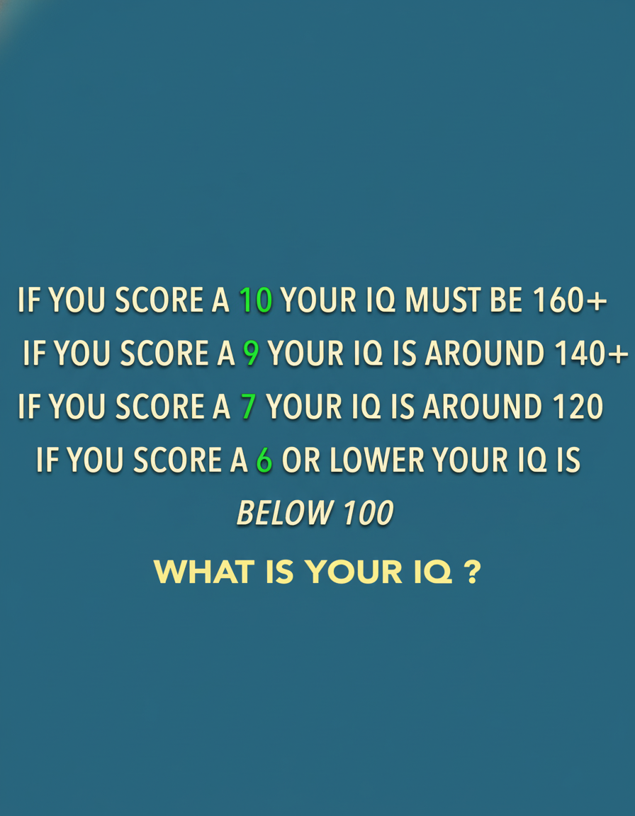Intelligence Test