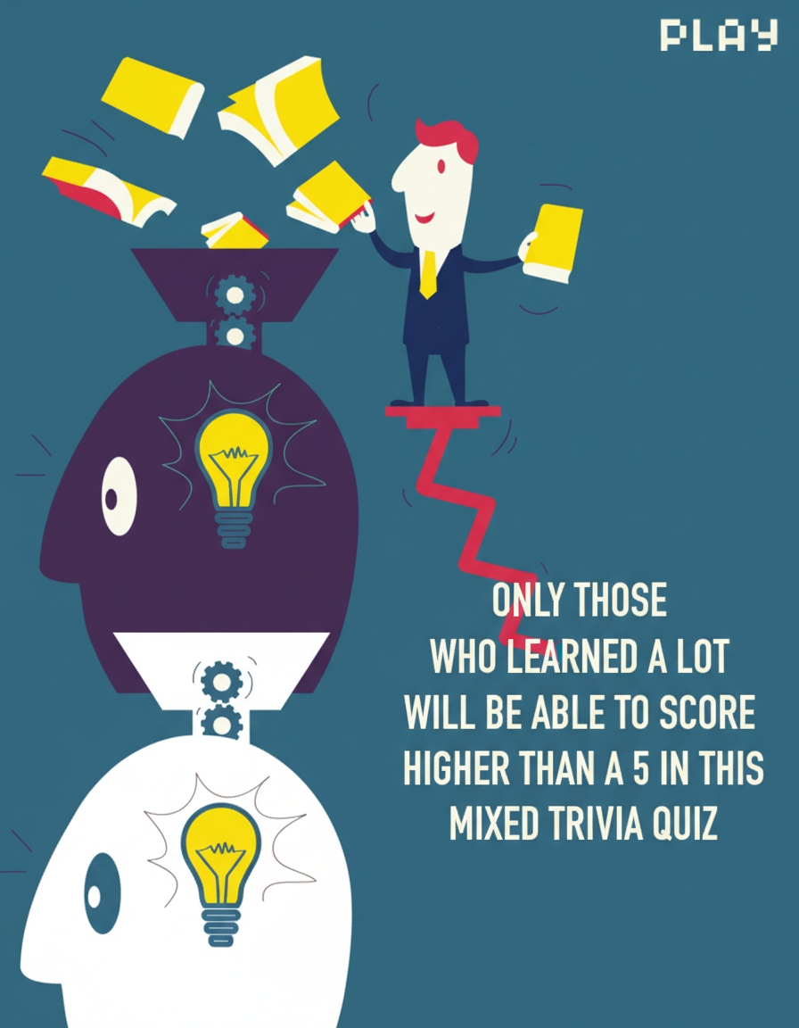 Hard Mixed Trivia Quiz
