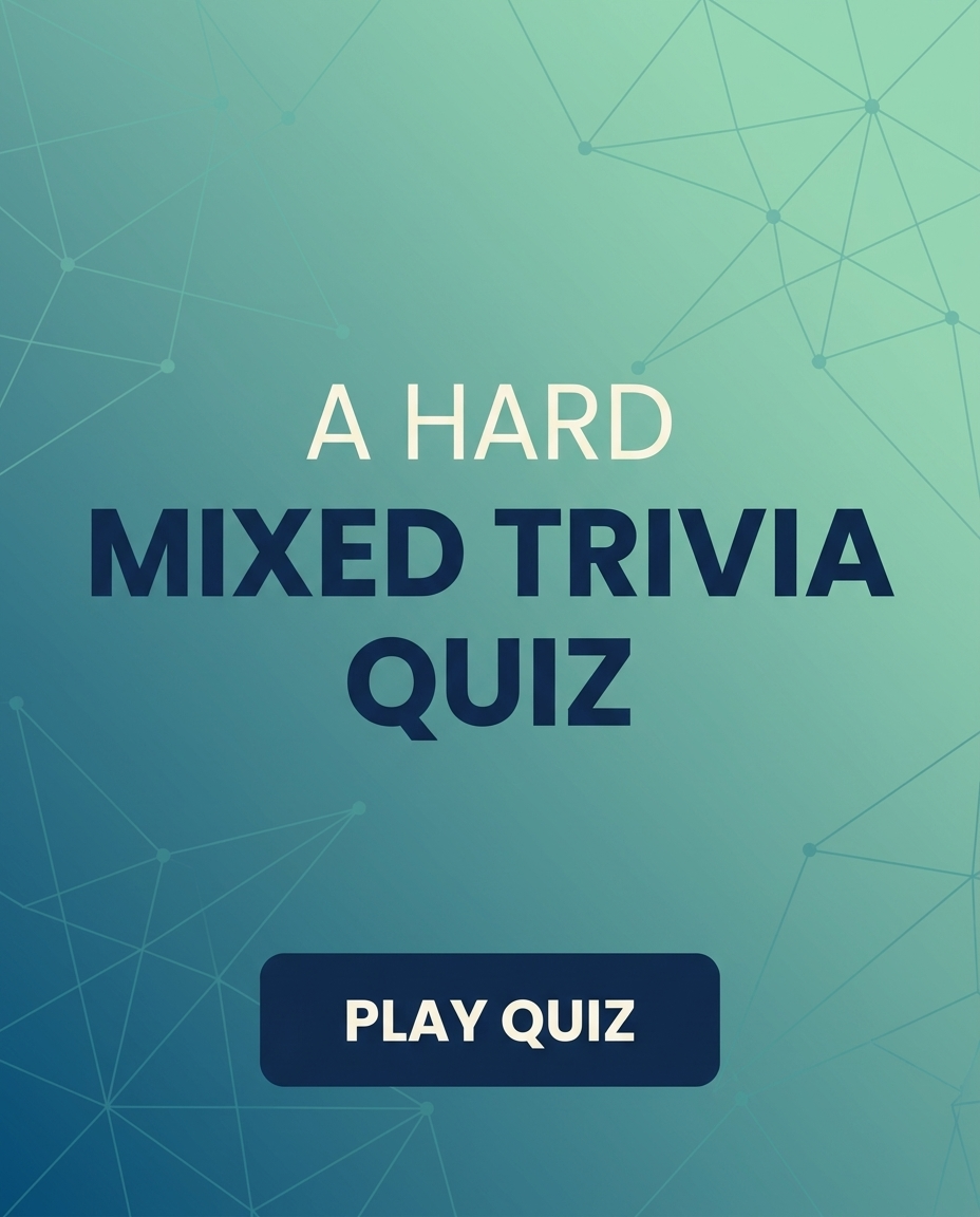 Mixed Trivia Quiz