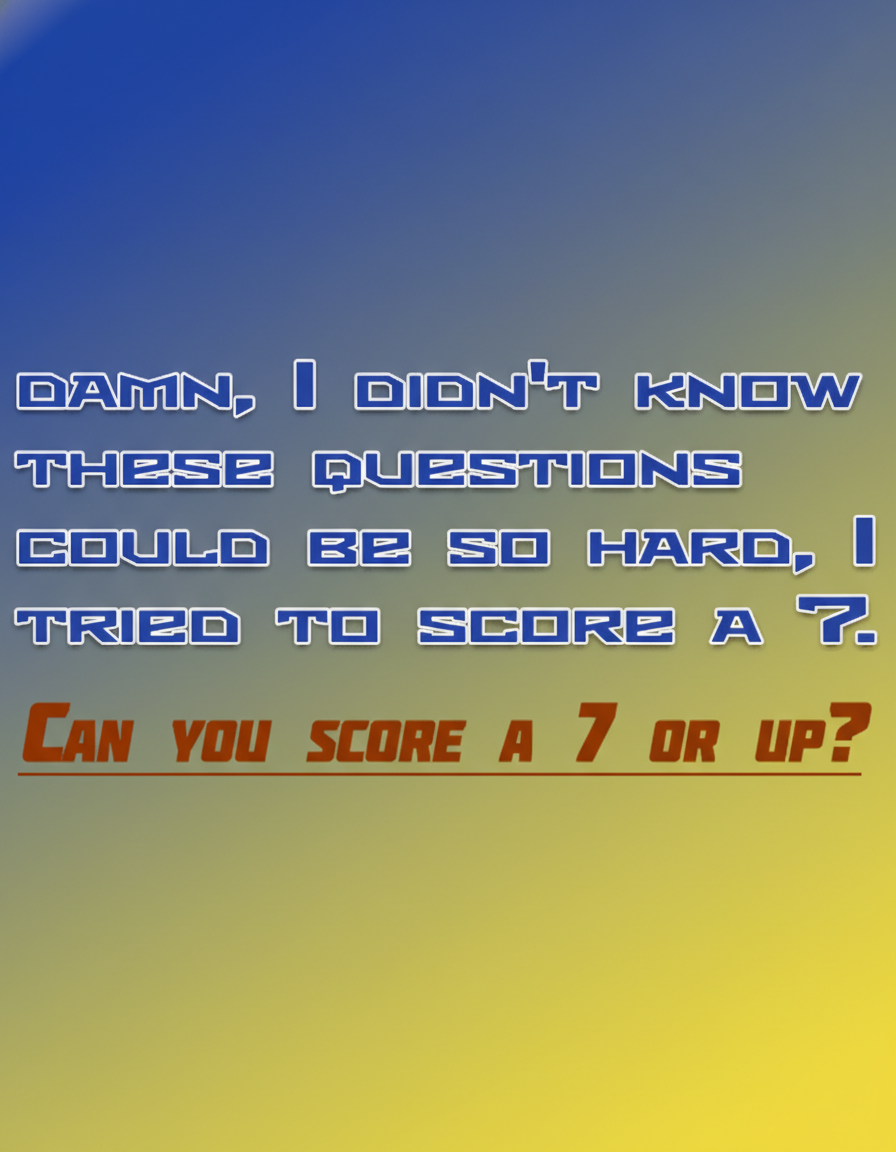Mixed Trivia