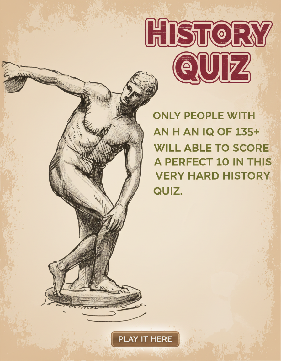 Hard History Quiz