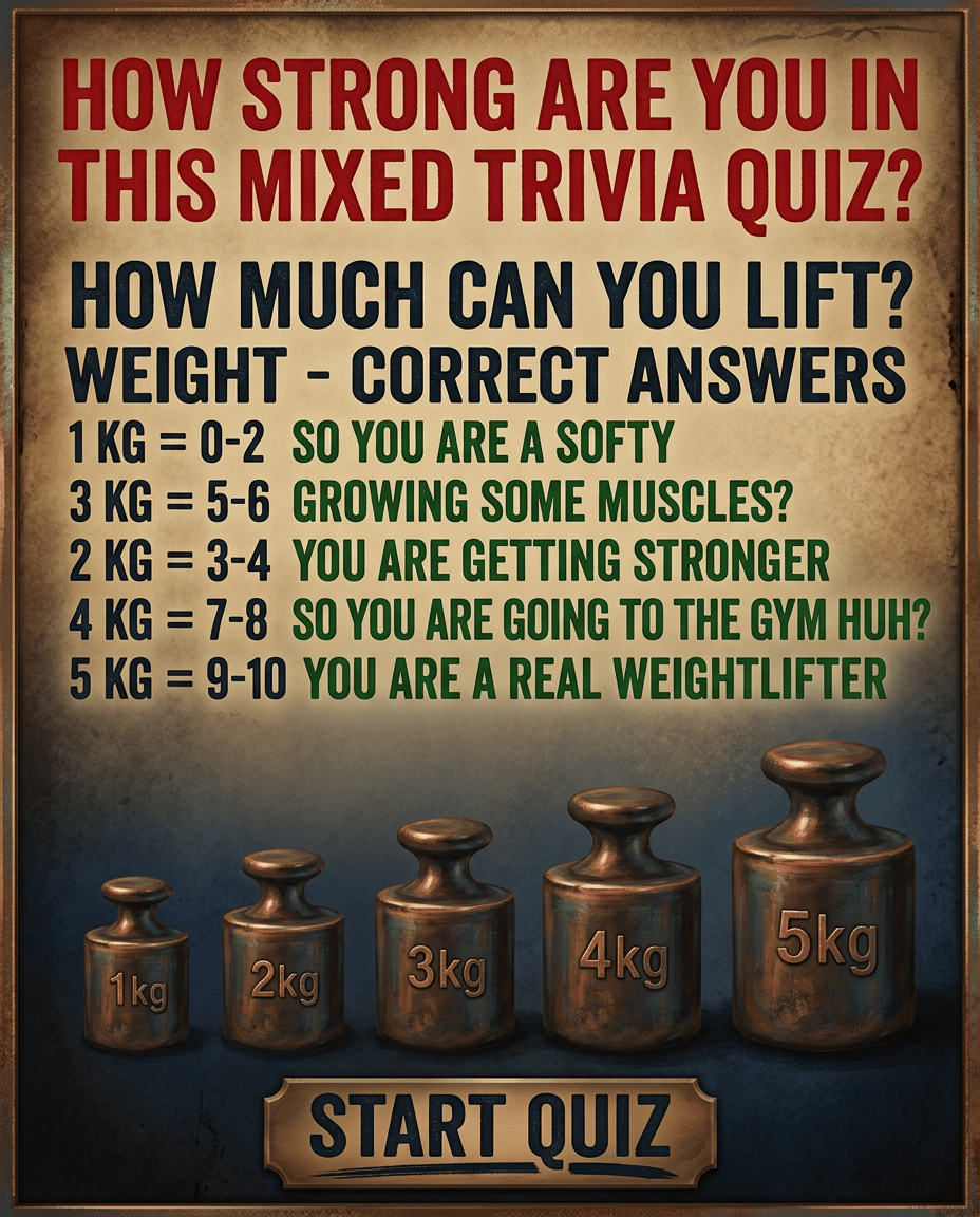 Mixed Trivia Quiz