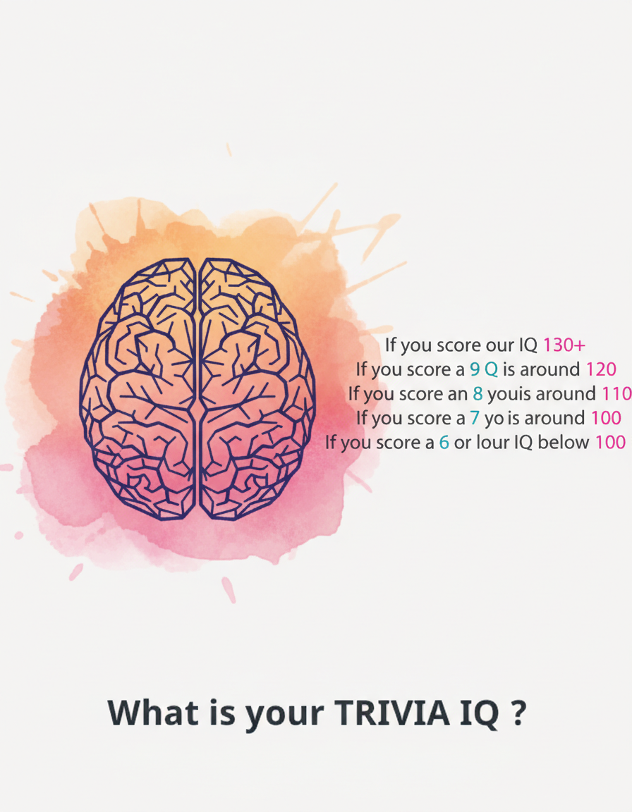 Now is the time to challenge your Trivia IQ!