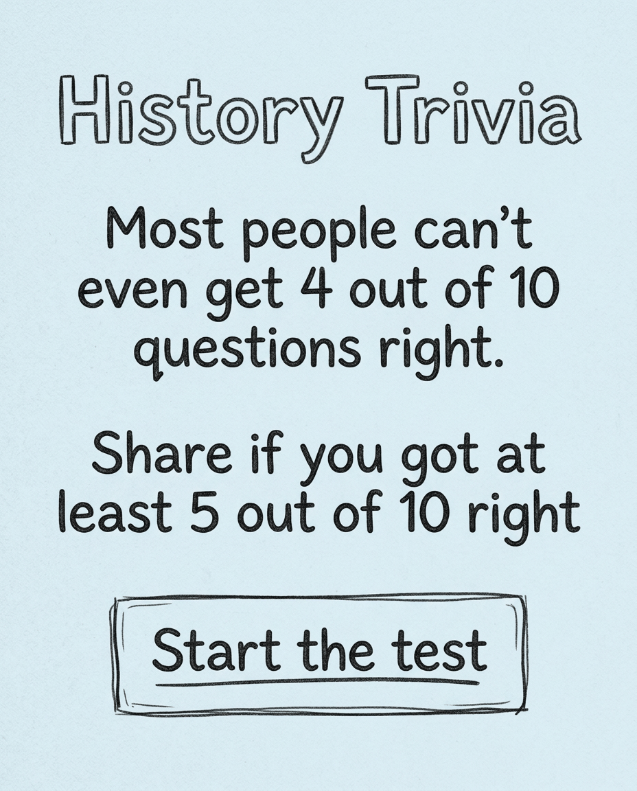 10 hard questions about History