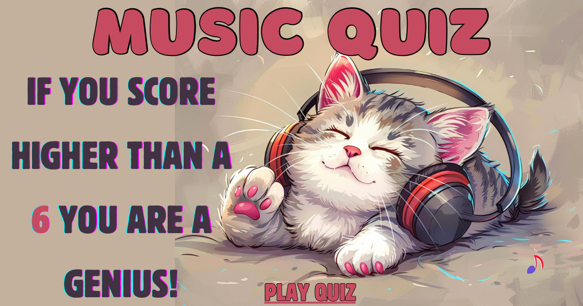 Knowledge Quiz About Music
