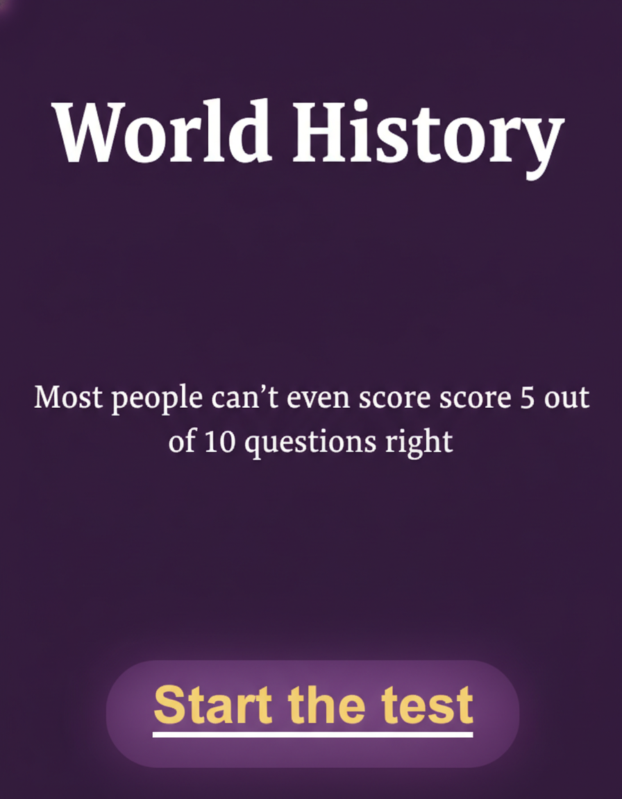 10 impossible questions about world history