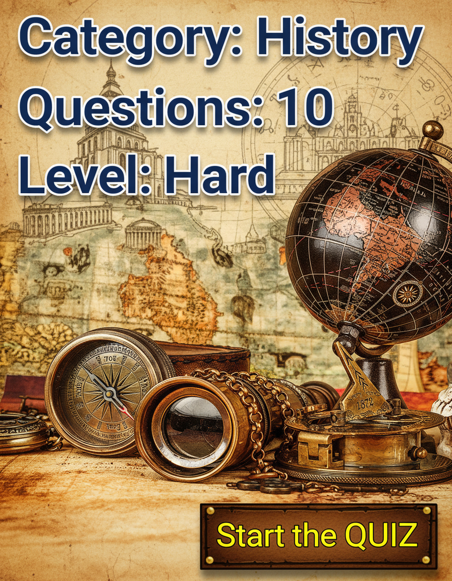 Hard History Quiz