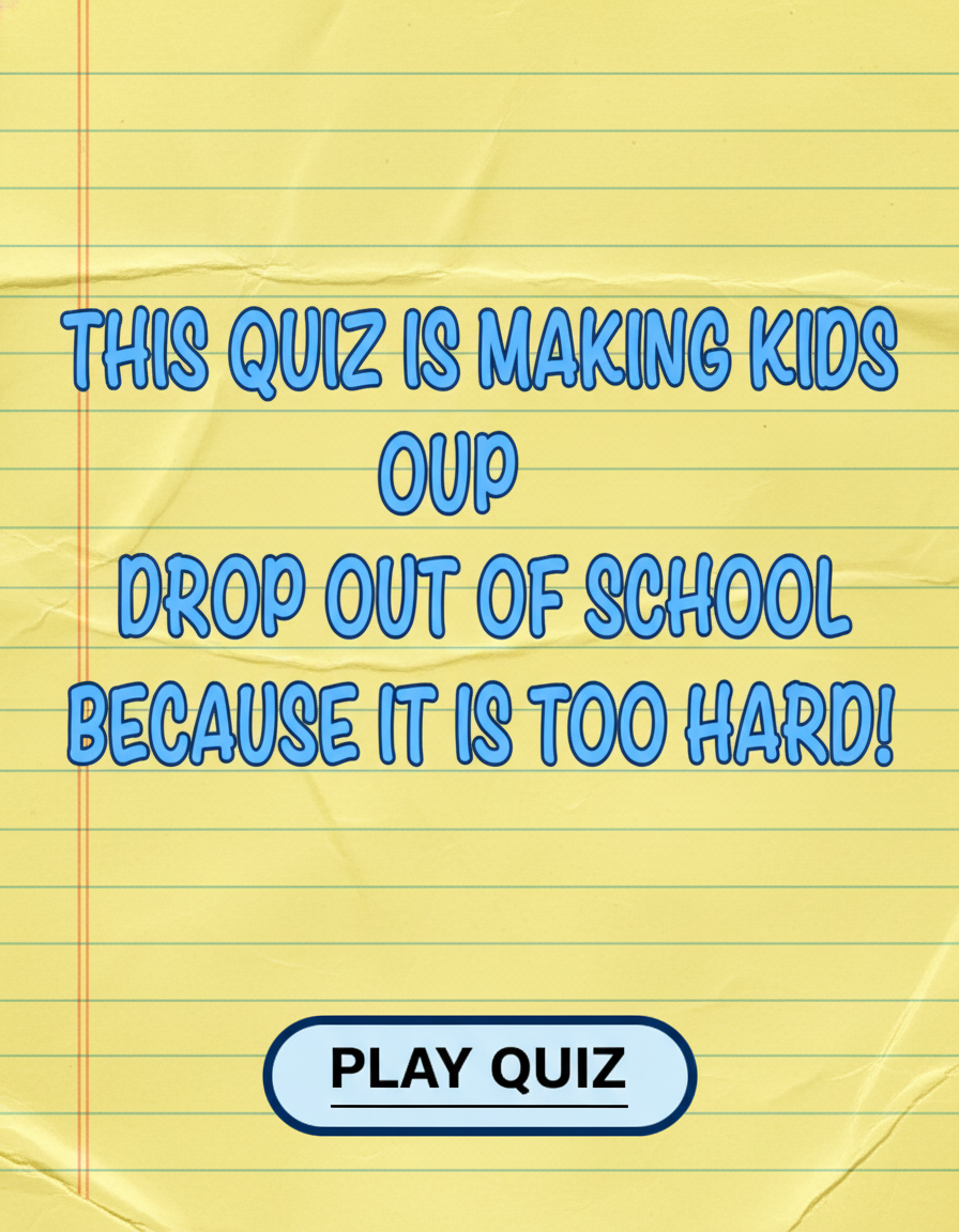 Show us you didn't drop out of school!