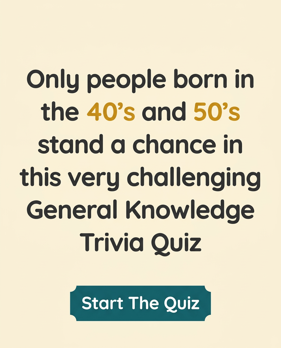 Only seniors stand a chance in this quiz
