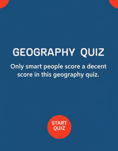 Geography Trivia Quiz